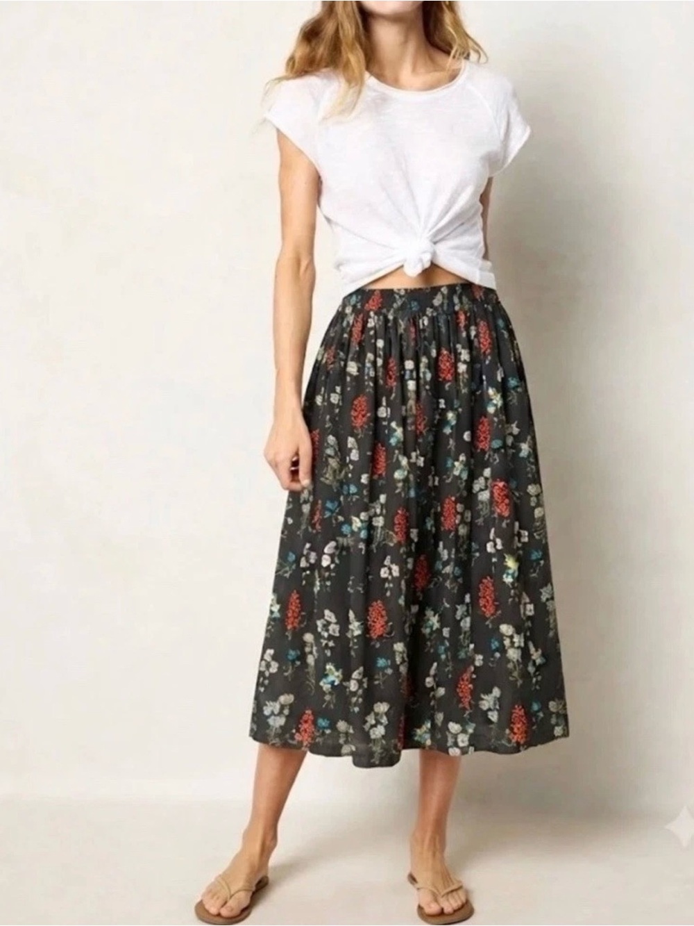 NATURAL LIFE Addie Charcoal Floral Midi Boho
Whimsigoth Festival Sz XL NWT